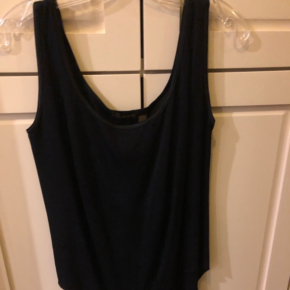 Donna Karan Black Bodysuit
